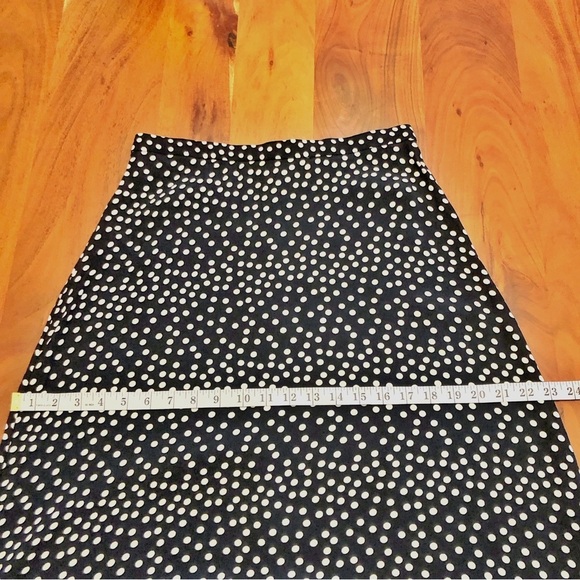 SUZY SHIER Gorgeous Polka Dots Boho  Pattern Cottagecore Summer Maxi Skirt.Small - Picture 9 of 13
